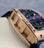 リシャール・ミルRM 052スーパーコピー18kローズゴールドトゥールビヨン - 画像 (6)