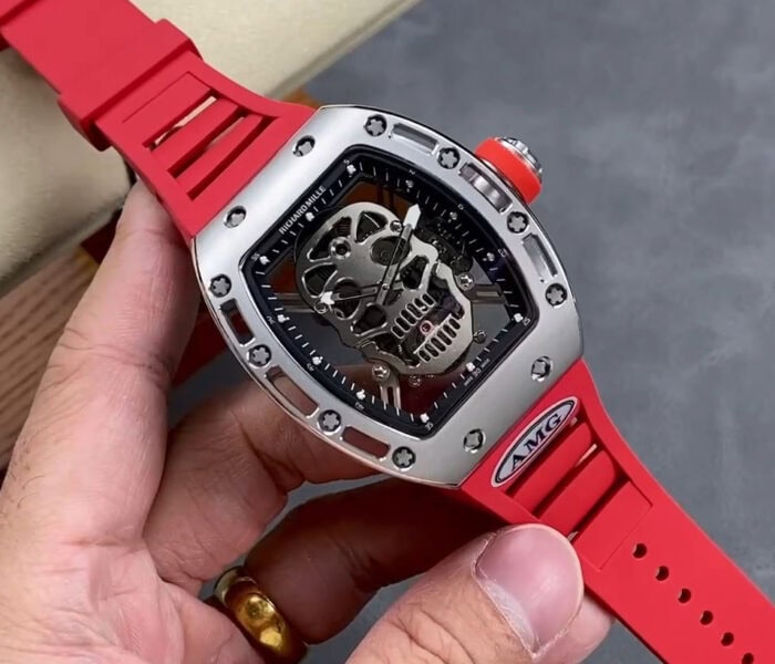 リシャール・ミルRM 052 コピーチタン製手巻きトゥールビヨンAMG工場 - 画像 (2)