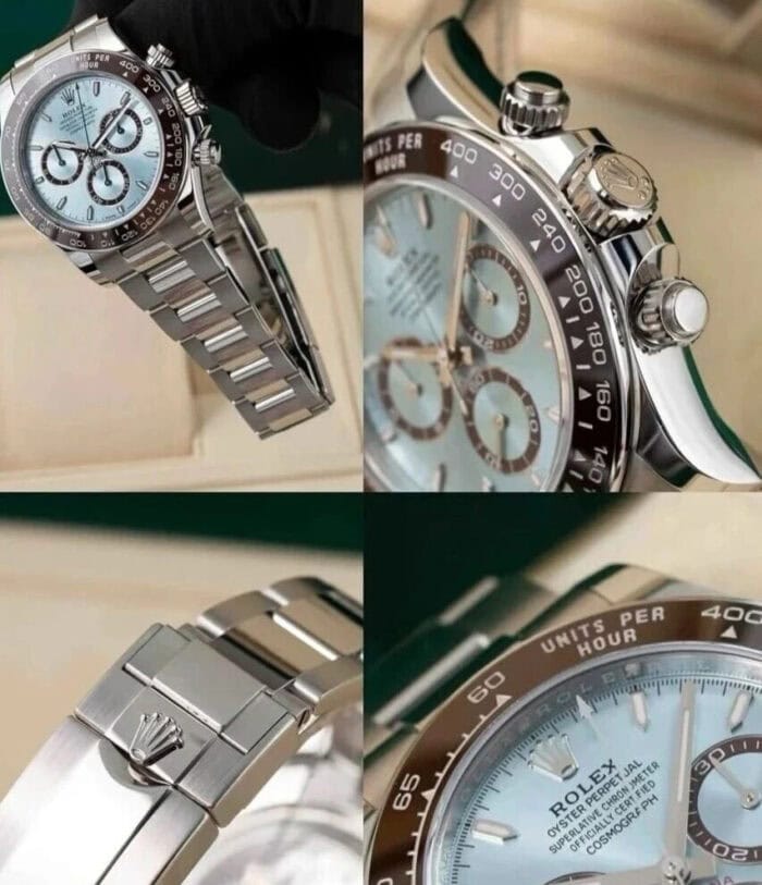 ロレックス デイトナ126506コピーcal.4131搭載 18Kホワイトゴールド加重版210g - 画像 (2)