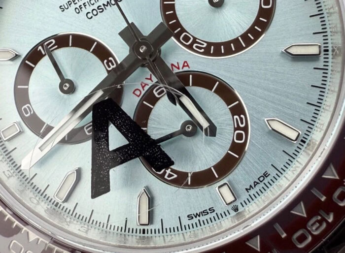ロレックス デイトナ126506コピーcal.4131搭載 18Kホワイトゴールド加重版210g - 画像 (4)