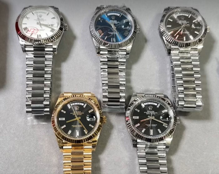 ロレックスデイデイトコピー 40 228239-0046 VS工場 加重版182g - 画像 (9)