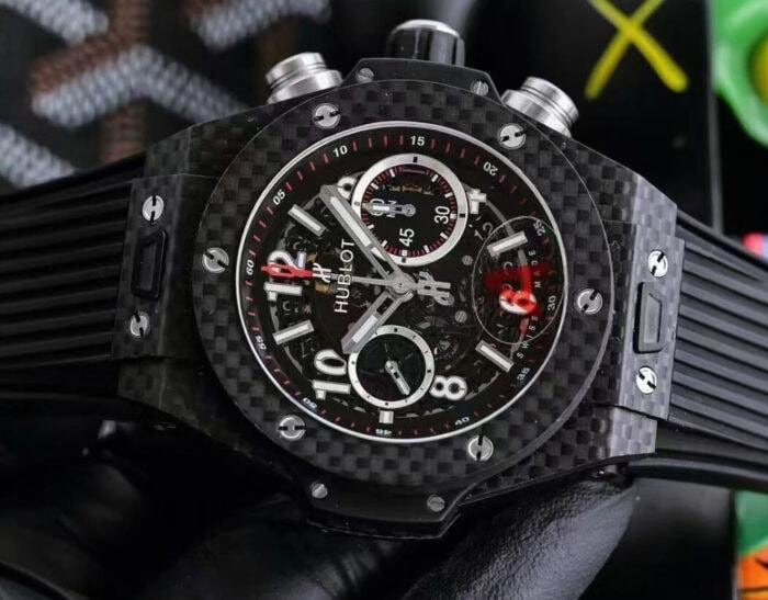 ウブロ ビッグバンコピーカーボン45mm cal.HUB1241 自動巻き - 画像 (4)