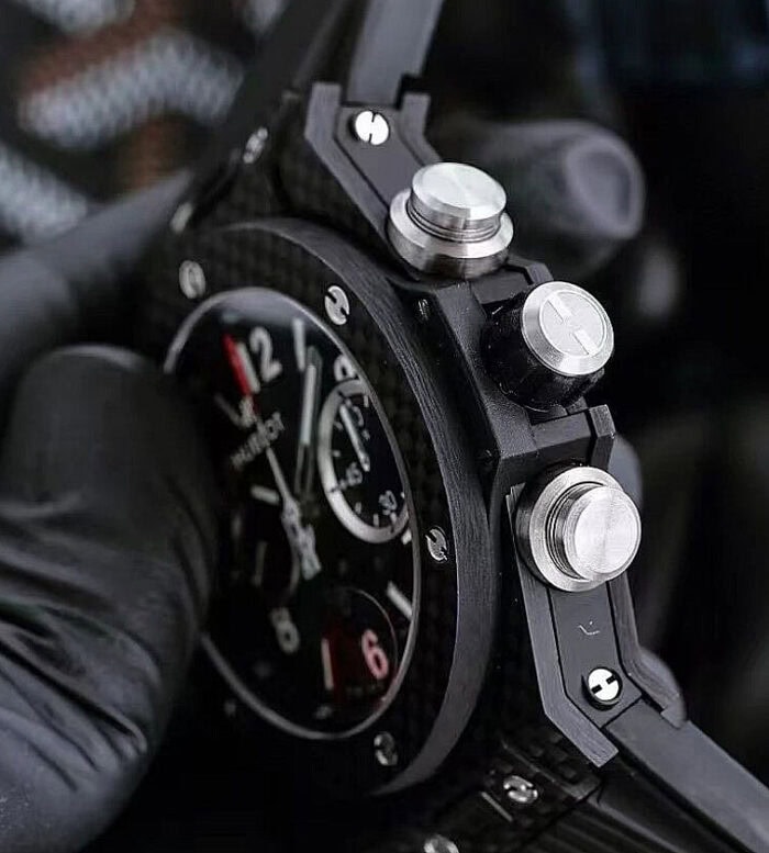 ウブロ ビッグバンコピーカーボン45mm cal.HUB1241 自動巻き - 画像 (5)