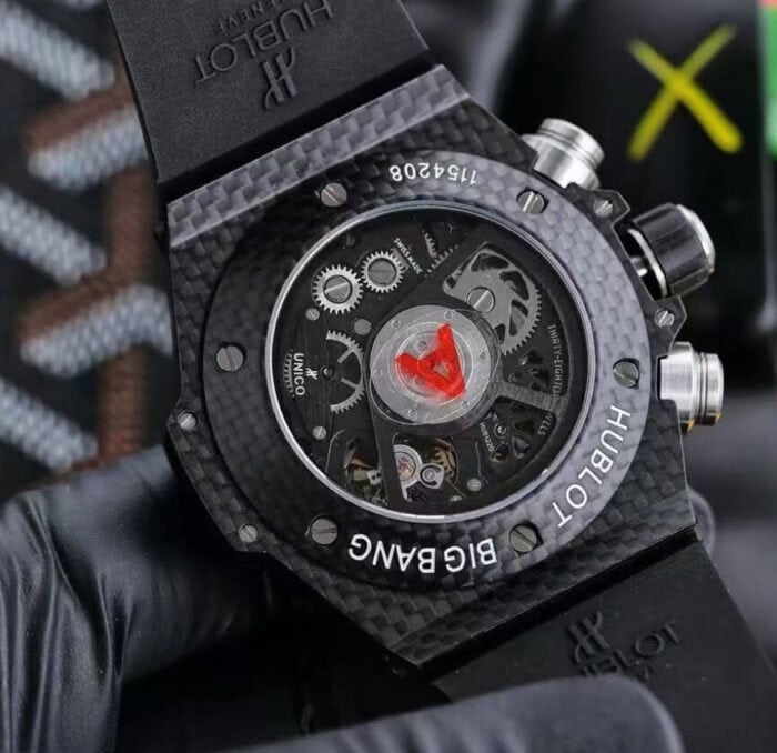 ウブロ ビッグバンコピーカーボン45mm cal.HUB1241 自動巻き - 画像 (7)