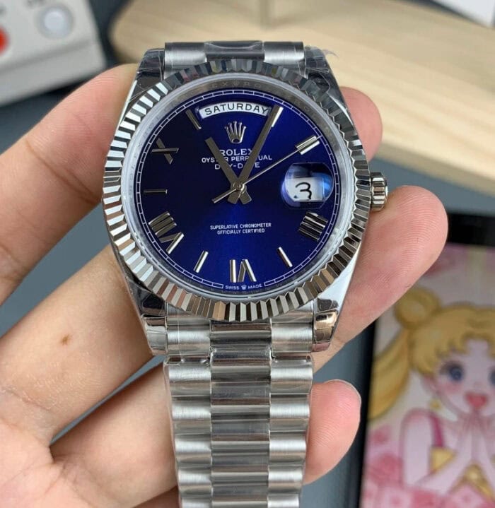 ロレックスデイデイトコピー 40 228239-0007 Cal.3255 VS工場 加重版182g - 画像 (3)