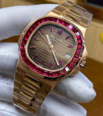 パテック フィリップノーチラスコピー5723/112R-001 cal.26‑330 S C自動巻き - 画像 (5)