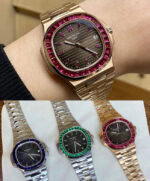 パテック フィリップノーチラスコピー5723/112R-001 cal.26‑330 S C自動巻き - 画像 (7)