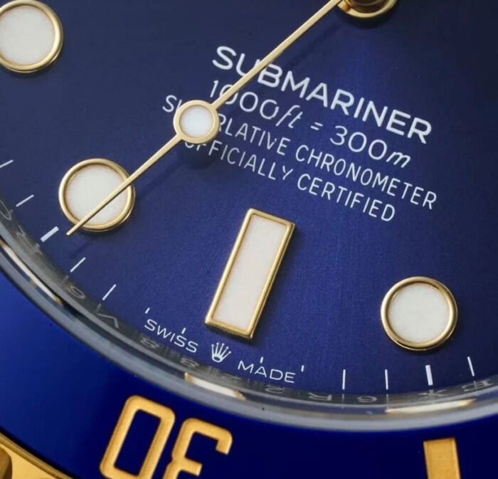 ロレックスサブマリーナーデイト126613lbコピー18K 加重版185g - 画像 (5)