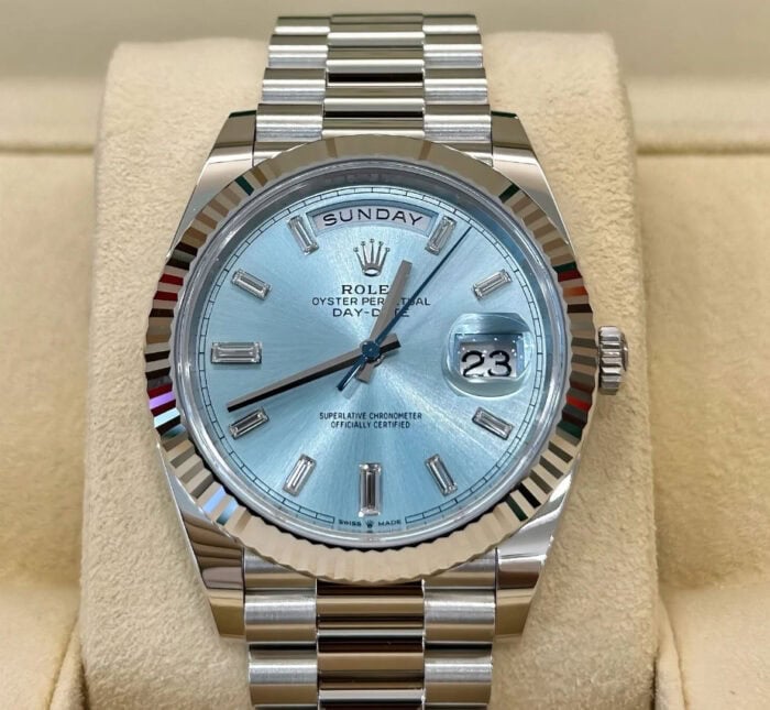ロレックスデイデイトコピー228236-0006 VS工場18kホワイトゴールド - 画像 (3)