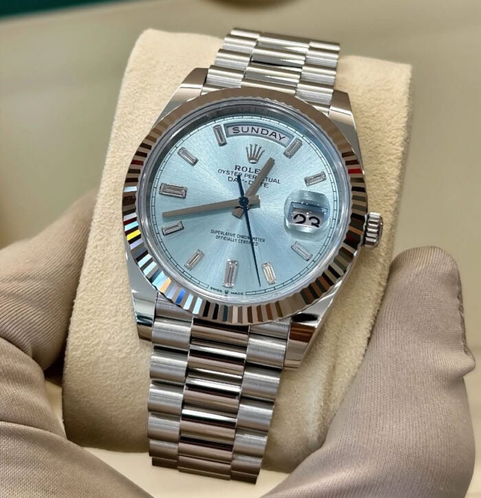 ロレックスデイデイトコピー228236-0006 VS工場18kホワイトゴールド - 画像 (2)
