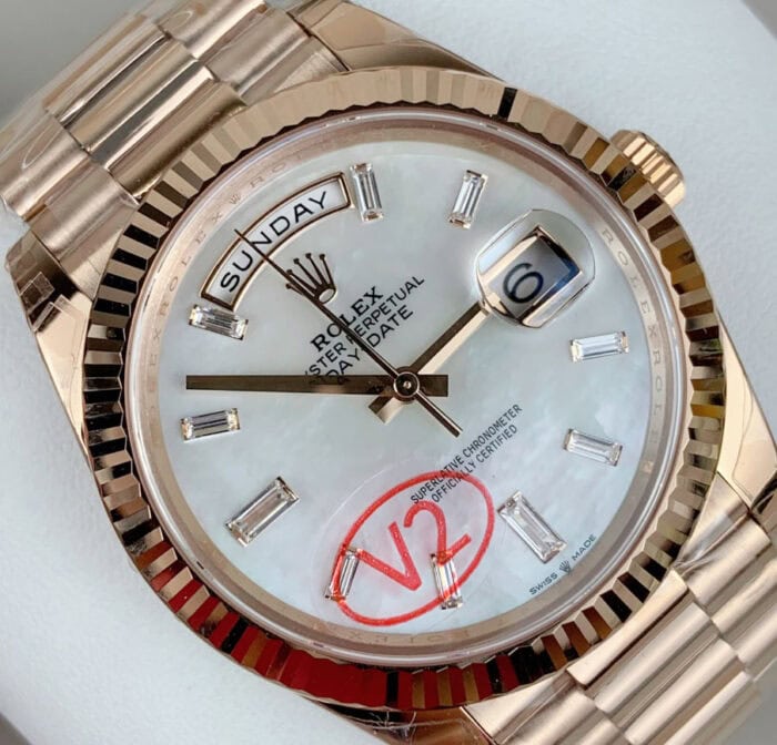 ロレックスデイデイト228235コピーcal.3255ムーブメント18K VS工場 182g - 画像 (3)