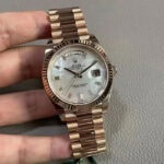 ロレックスデイデイトコピー228235-0056 18K エバーローズゴールド 210g加重版