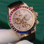 ロレックスデイトナ レインボーコピー腕時計cal.4130ムーブメント - 画像 (4)