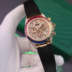 ロレックスデイトナ レインボーコピー腕時計cal.4130ムーブメント - 画像 (3)