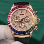 ロレックスデイトナ レインボーコピー腕時計cal.4130ムーブメント