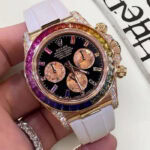 ロレックスデイトナコピー116595RBOW レインボー18K 加重版155g