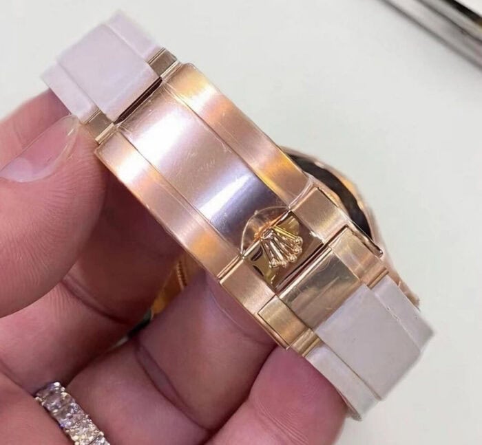 ロレックスデイトナコピー116595RBOW レインボー18K 加重版155g - 画像 (6)