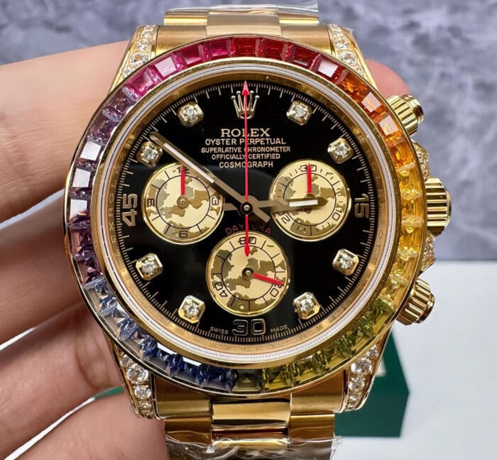 ロレックスデイトナコピー116598RBOW 18k金 加重版 220g - 画像 (3)