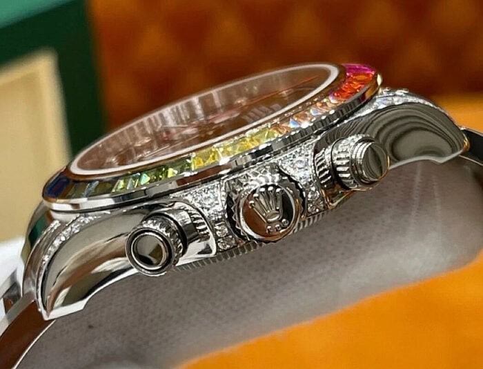 ロレックスデイトナ116599 RBOWコピー18Kホワイトゴールド 加重版210g - 画像 (4)