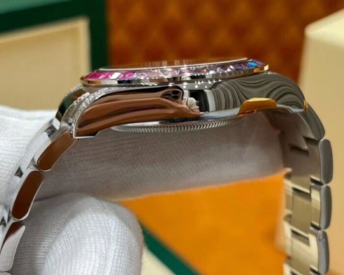 ロレックスデイトナ116599 RBOWコピー18Kホワイトゴールド 加重版210g - 画像 (5)