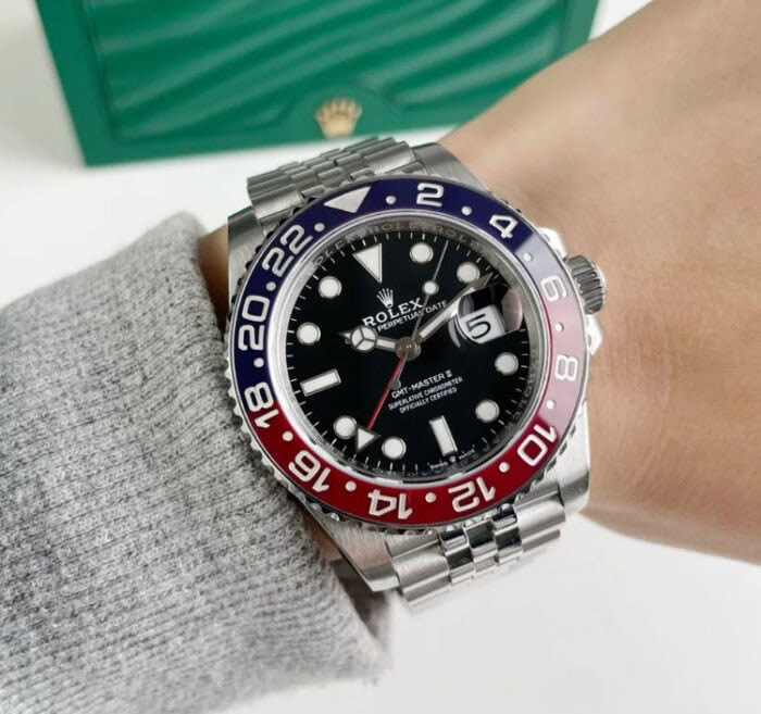 激安ロレックスコピー GMTマスターⅡ126710BLRO cal.3285ムーブメント - 画像 (2)