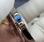 ロレックス GMTマスターコピー Ref.16750 黒×赤ベゼル Cal.3135ムーブメント - 画像 (5)