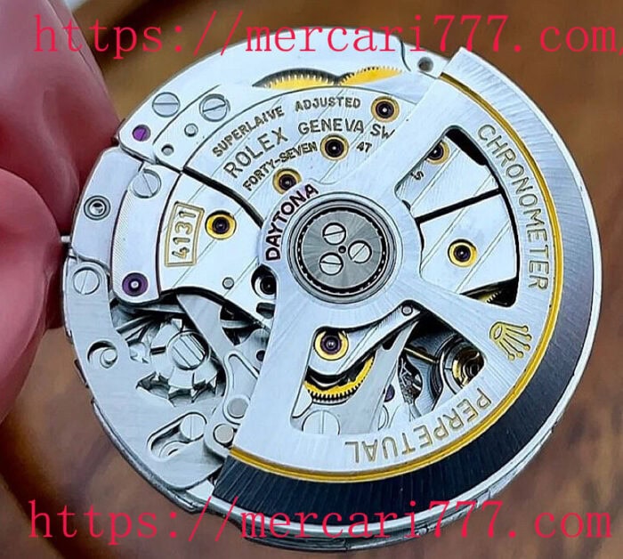 ロレックスデイトナコピー126509-0003 cal.4131ムーブメント加重版VS工場製 - 画像 (11)