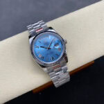 ロレックスデイデイトコピー36mm アイスブルーダイアルmiyotaムーブメント - 画像 (3)